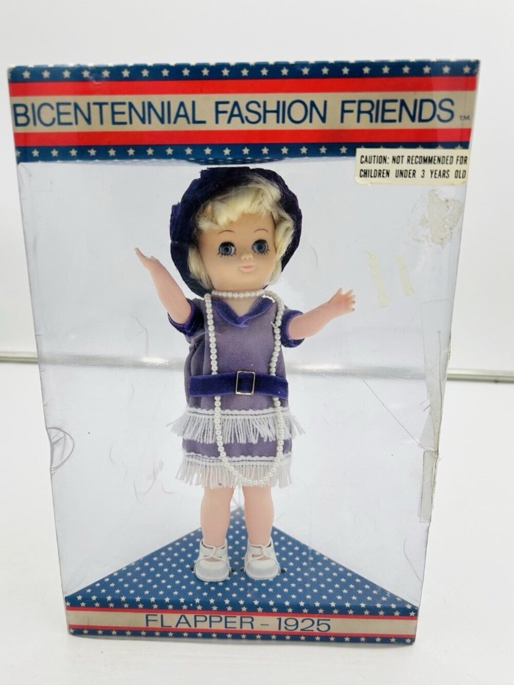 Vintage 1925 Bicentennial Fashion Friends 8" Doll Flapper New In Box
